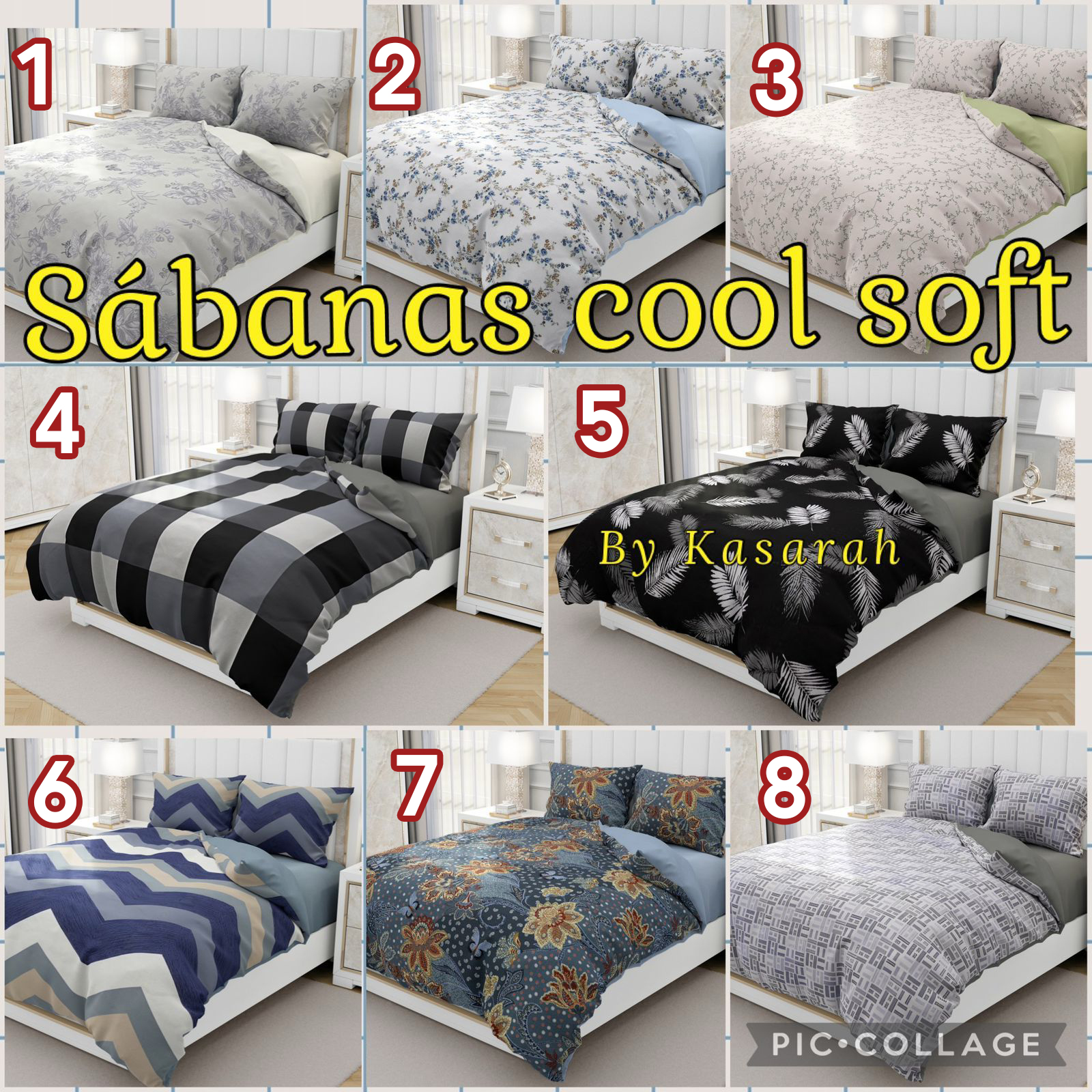 Juego de Sábanas Queen Size 200h Cool Soft Calidad - NUMERADA.jpg