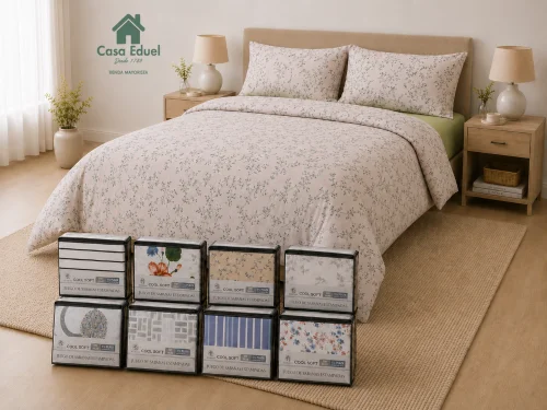 Juego de Sábanas King Size 200h Cool Soft Calidad