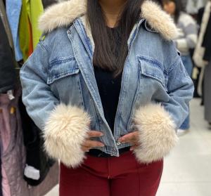 Denim con Piel