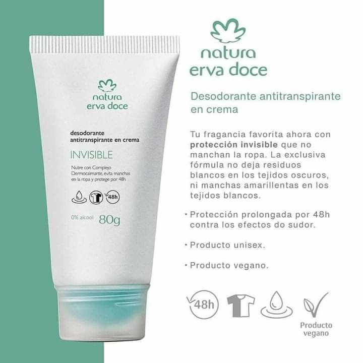 Desodorante en Crema Erva Doce - Imagen 2