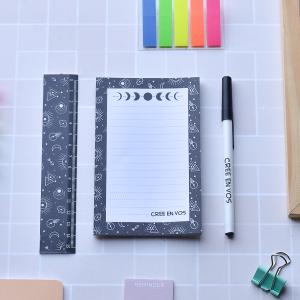 Pack Escritorio Anotador Regla Lapicera - Miniatura 2