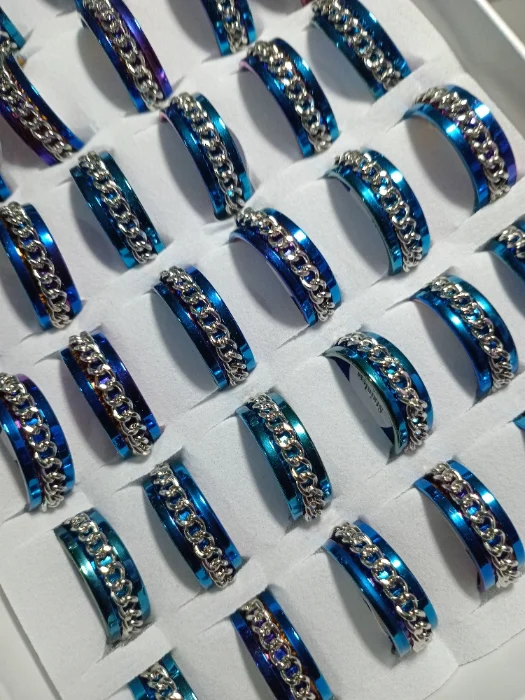 Anillos Cadena Giratorios