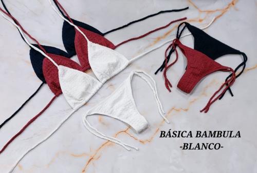 Bikinis Básicas Bambula Blanco Pre-temporada 26/27