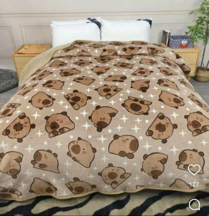 Manta Capibara con Corderito