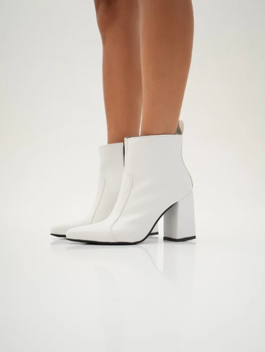 Botineta Valen White
