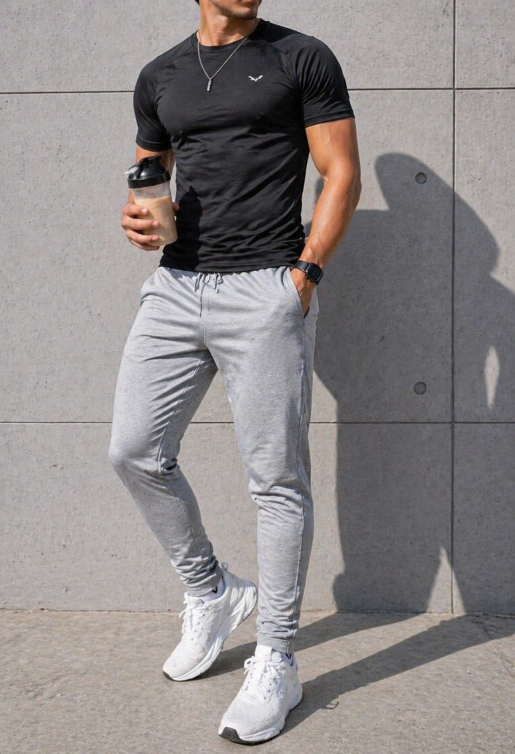 Pantalones Deportivos Térmicos Lisos - Imagen 1