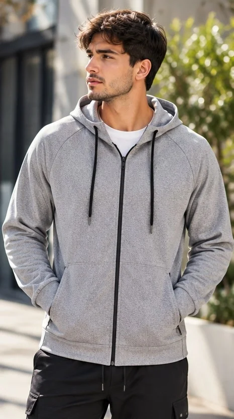 Campera Lycra Deportiva Hombre - Imagen 3
