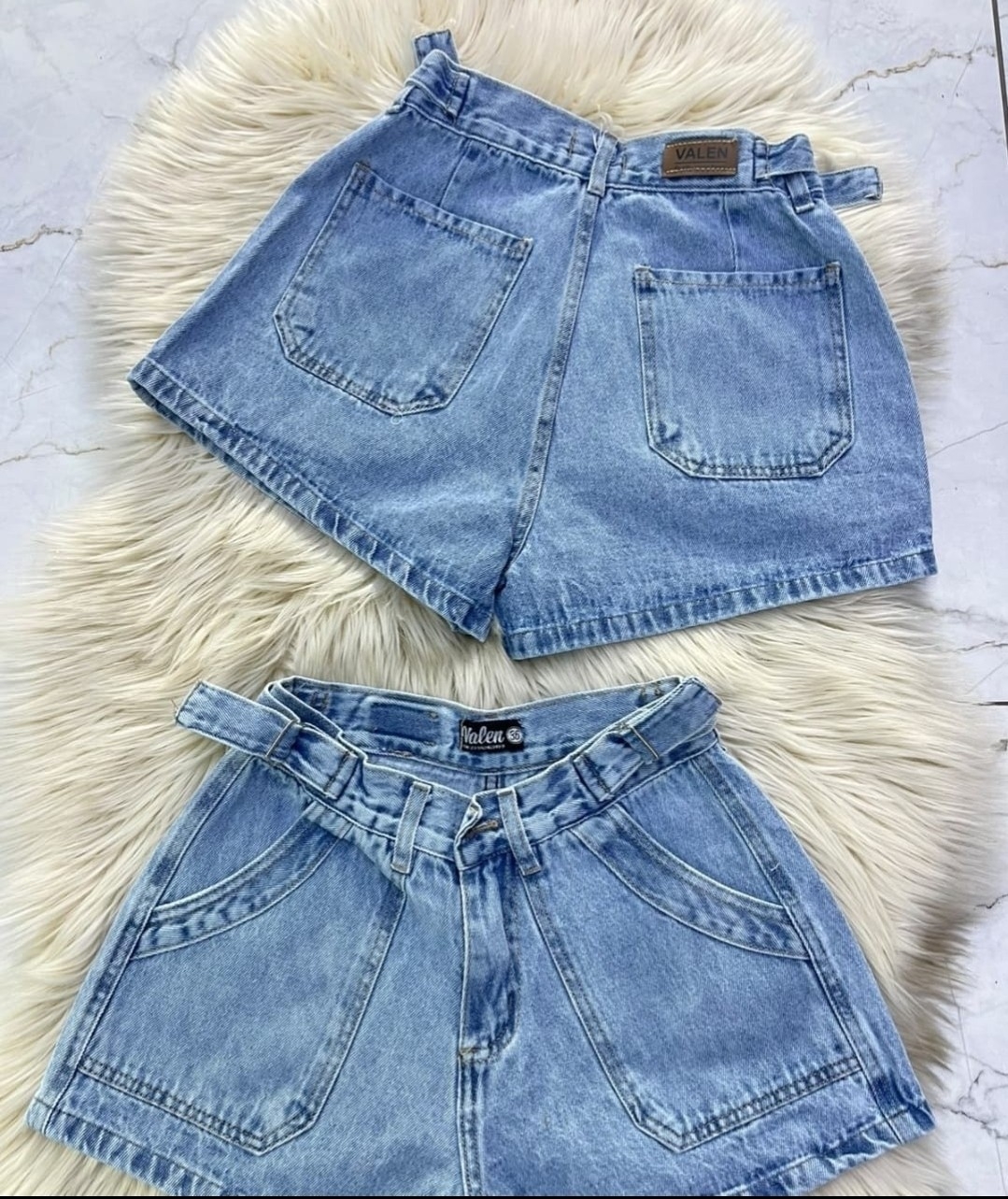 Short Jean Mom Regulable - Imagen 5