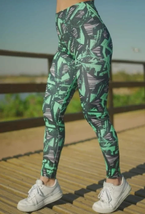 Calza Lycra Estampado Dama