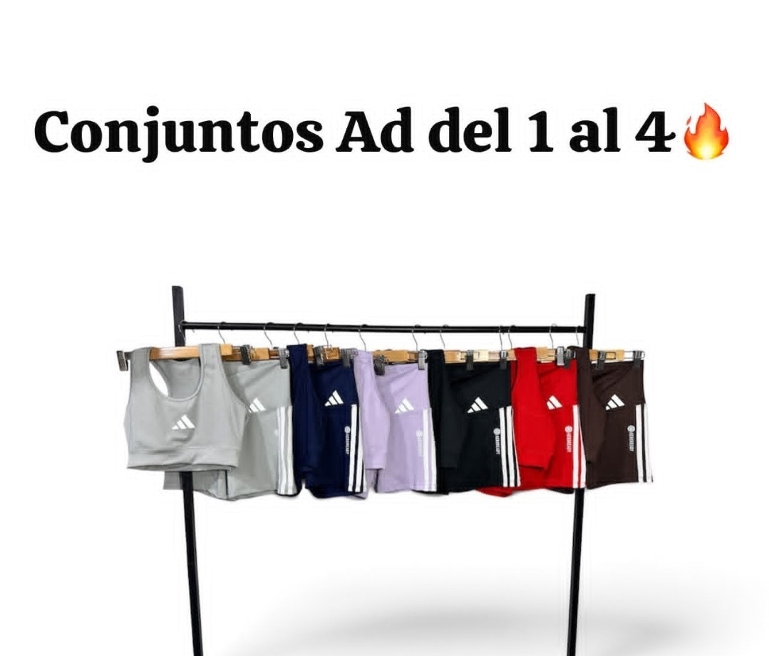 Conjunto Corto Top Short Ad Lycra - Imagen 5