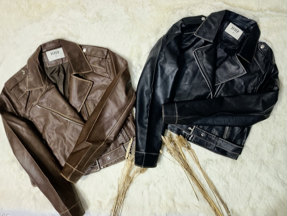 Campera Ecocuero Vintage - Imagen 3