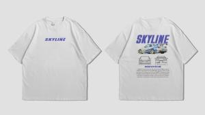 Remera Oversize Skyline
