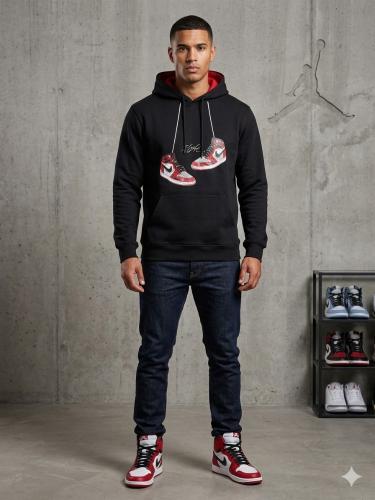 Buzo Canguro Frizado Zapas
