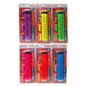 Set de Lapiz X12 Grafito "7" Saca Punta Masuya (ss-3101)