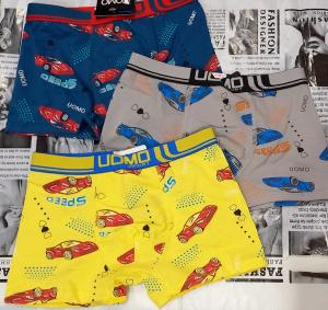 Pack X3 Boxer Algodón Niño