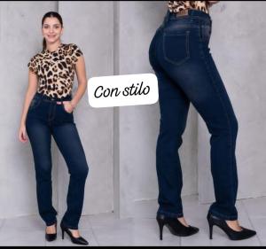 Jeans Recto Semi Elastizado