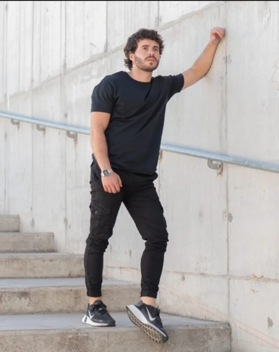 Jogger Cargo Negro