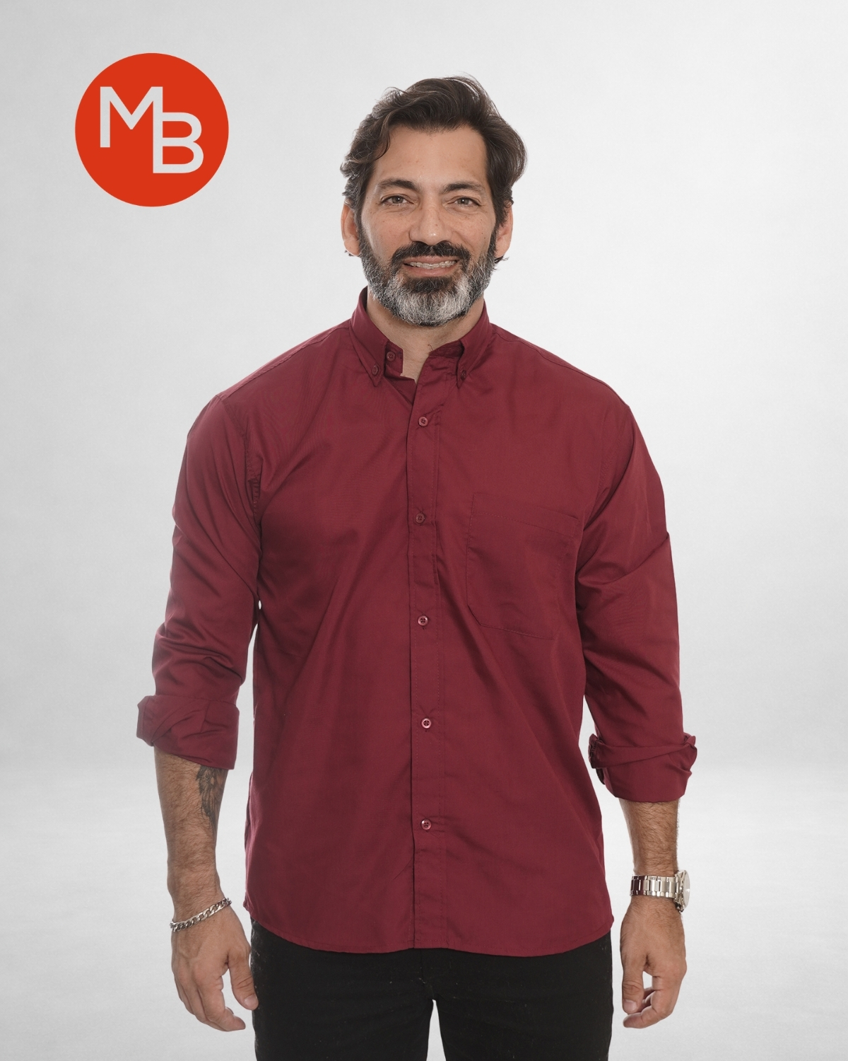 Camisas-hombre Clasicas Lisas de Vestir - 10.jpg