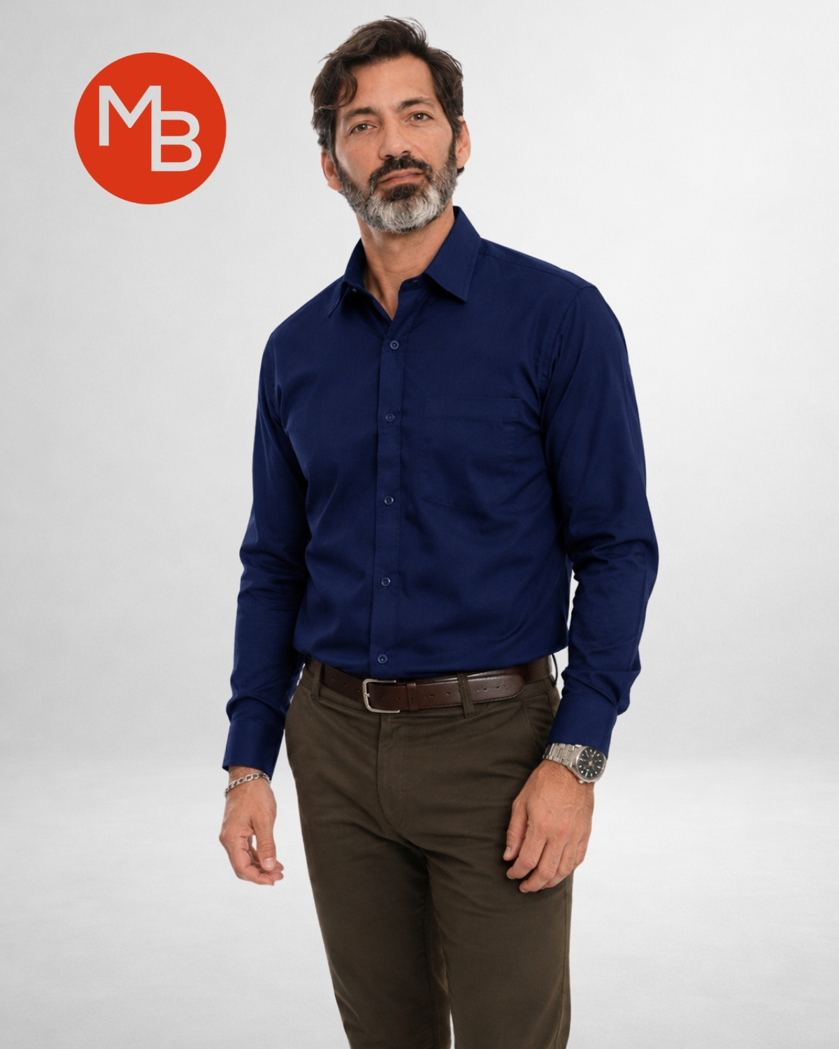 Camisas-hombre Clasicas Lisas de Vestir - 14.jpg