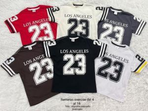 Remeras Overice Niños los Angeles 23