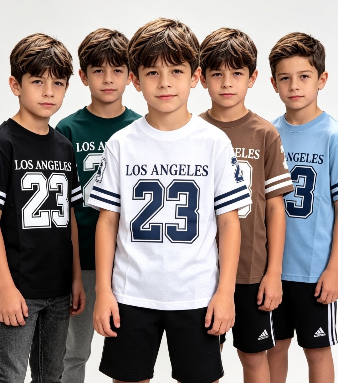 Remeras Overice Niños los Angeles 23 - Imagen 3