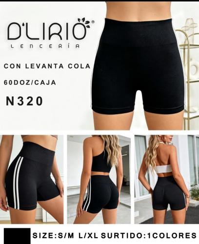 Shorts Efecto Push. D'lirio.320