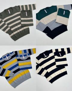 Sueter Rayados Variedad de Colores y Combinaciones
