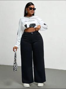 Jeans Grandes Wide Leg  Pantalón Especial Ancho  Promos Mayoristas