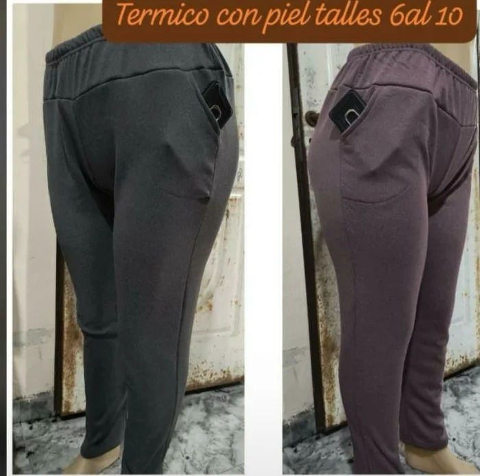 Pantalon Termico C/piel  Especiales