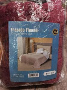 Frazadas Lisas y Estampadas Flanel