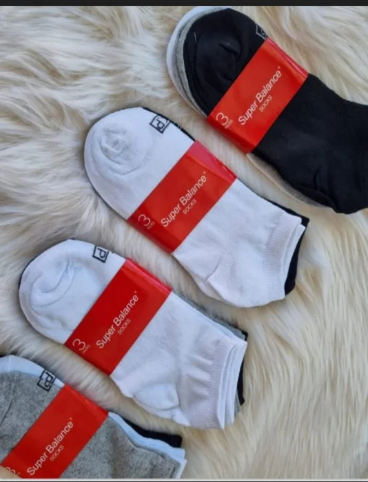 Oferta 24pares   Soquete Algodon Liso Dama y Hombre Minimo : 2 Doc