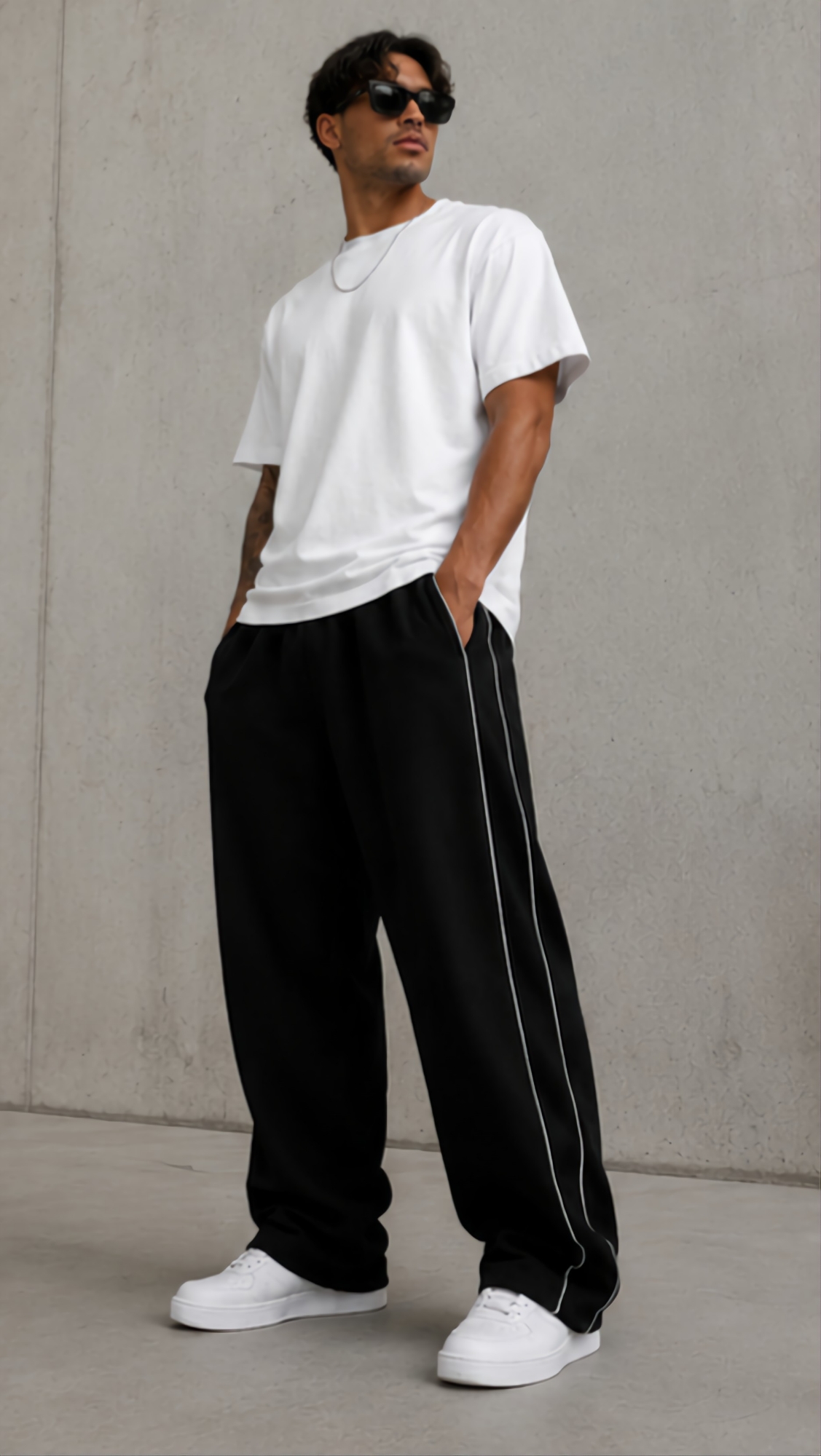 Baggy Venas Peinada Regulable Pesada - Imagen 4