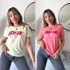 Remera Algodón Estampado