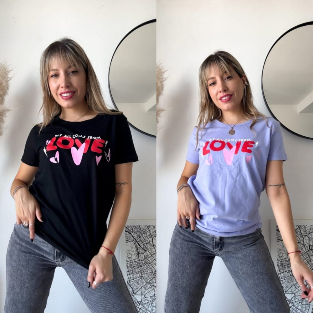 Remera Algodón Estampado - Imagen 2