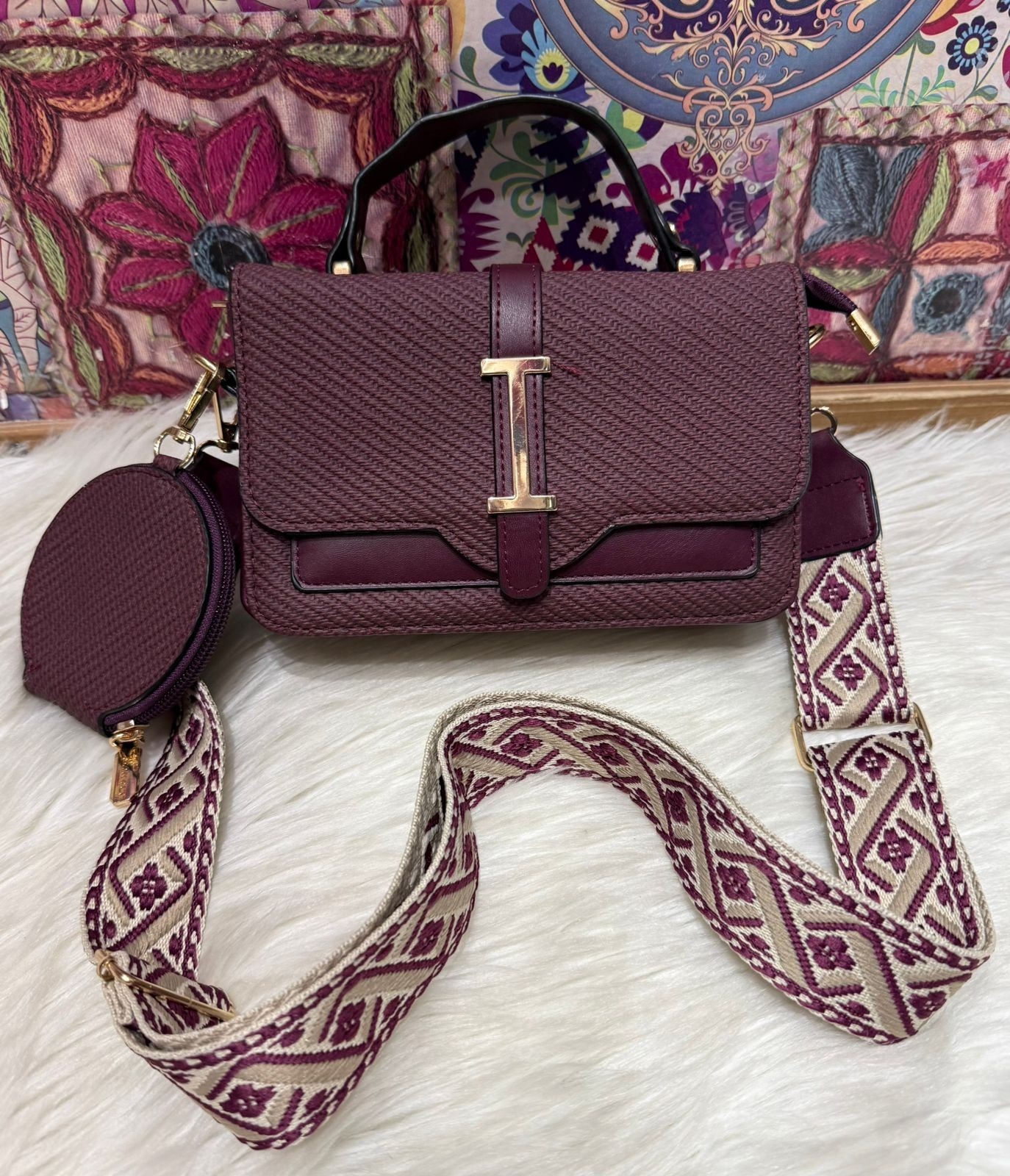 Nuevo Morral de Carterita con Monedero - Imagen 3