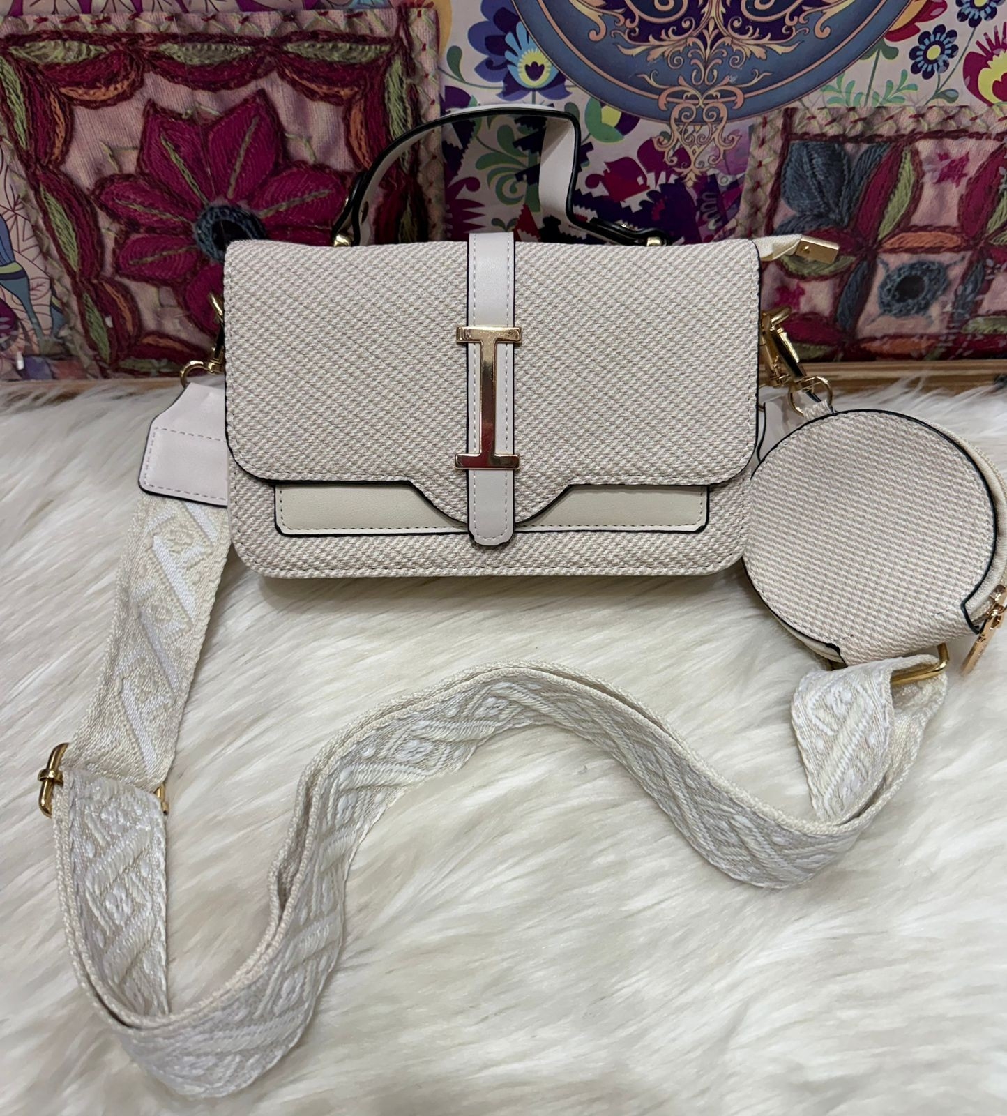 Nuevo Morral de Carterita con Monedero - Imagen 6