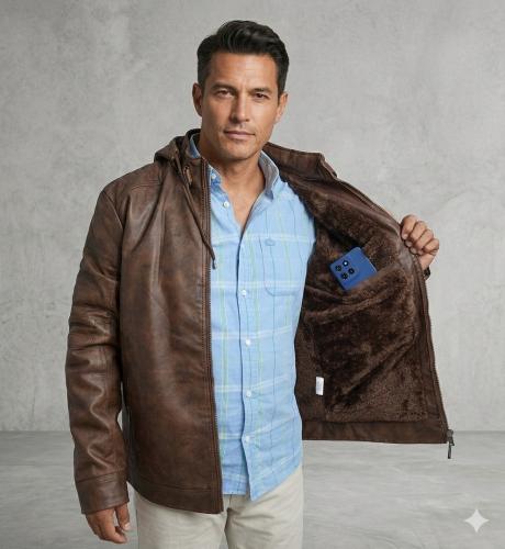 Campera Ecocuero