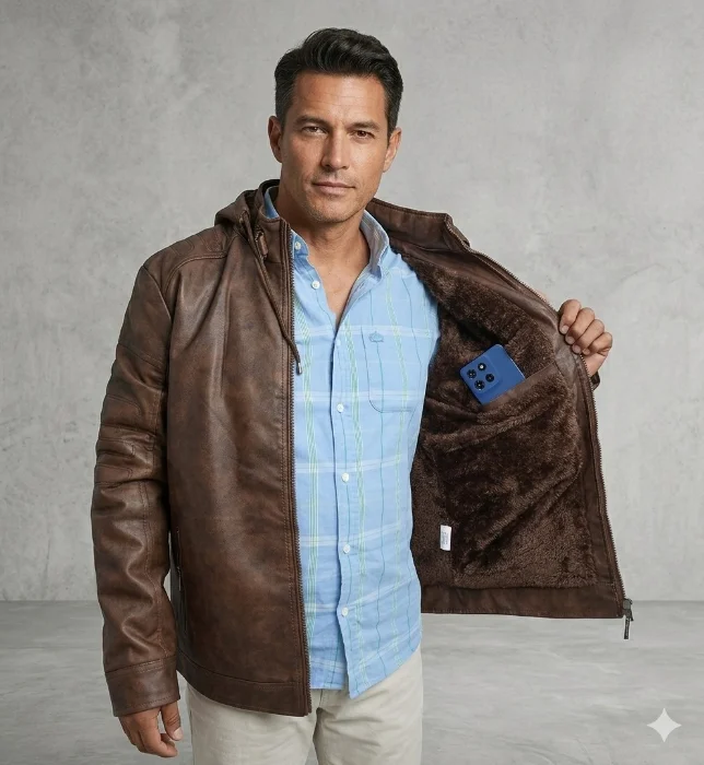 Campera Ecocuero
