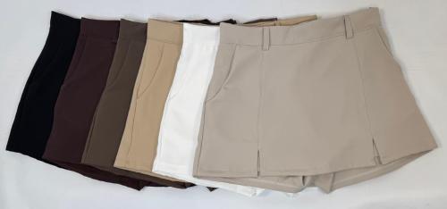 Pollera Short Sastrero con Dos Tajos