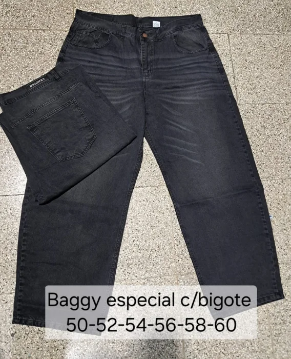 Baggy Especial Gris C/bigote