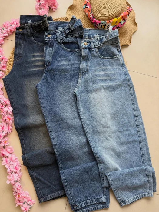Baggy Regulador Rigidos Jeans Premium
