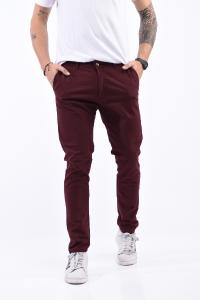 Jeans Elastizado Corte Chino Bordo