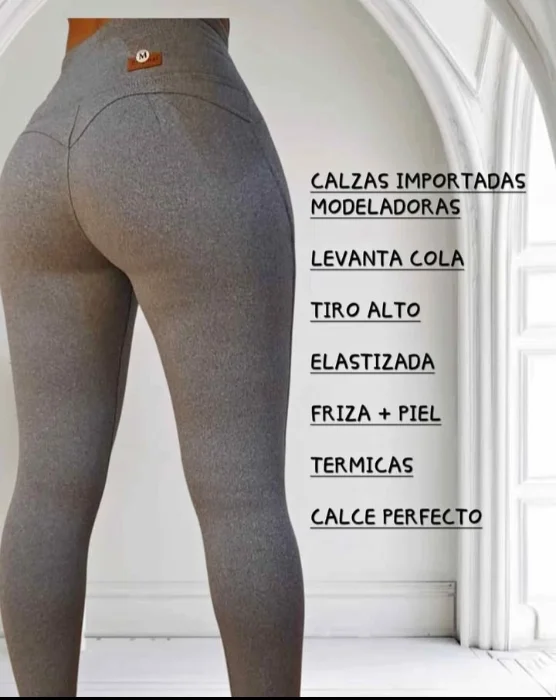 Calza Importada con Piel por Dentro