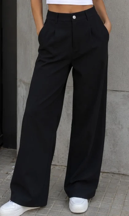 Pantalon Sastrero Elastizado Recto D Escuva