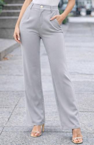 Pantalon Sastrero Elastizado Recto D Escuva - Miniatura 2