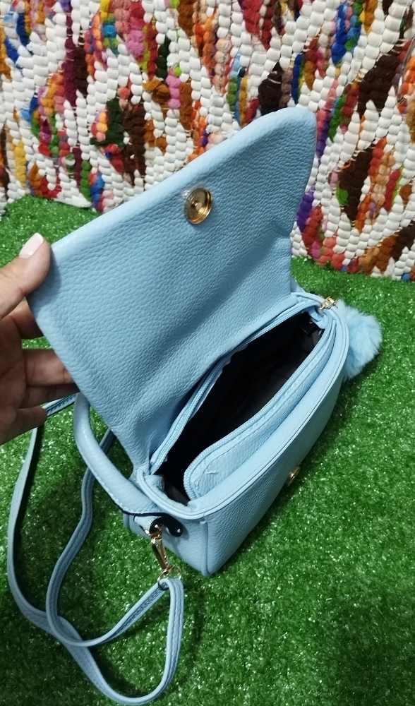 Carterita Morral de Cuero Pu Execelente Calidad - Imagen 6