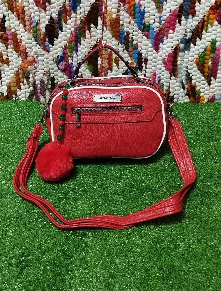 Carterita Morral de Cuero Pu Execelente Calidad - Imagen 1