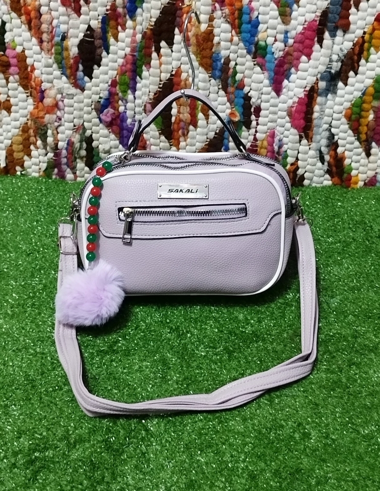 Carterita Morral de Cuero Pu Execelente Calidad - Imagen 2