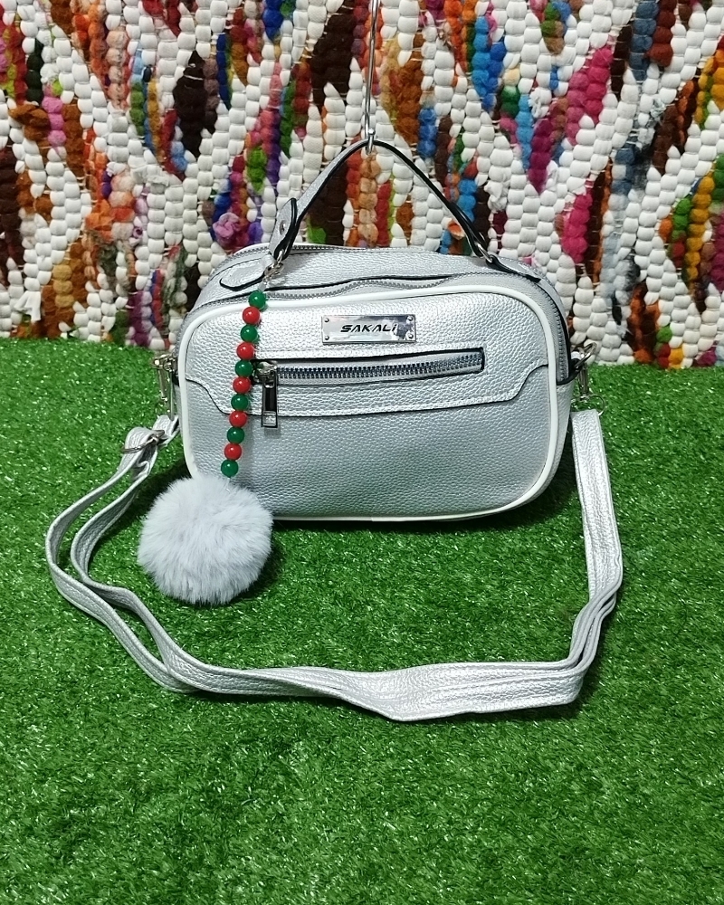 Carterita Morral de Cuero Pu Execelente Calidad - Imagen 3