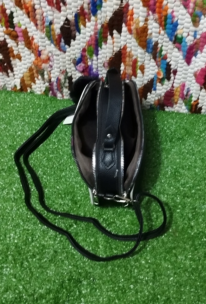 Carterita Morral de Cuero Pu Execelente Calidad - Imagen 4
